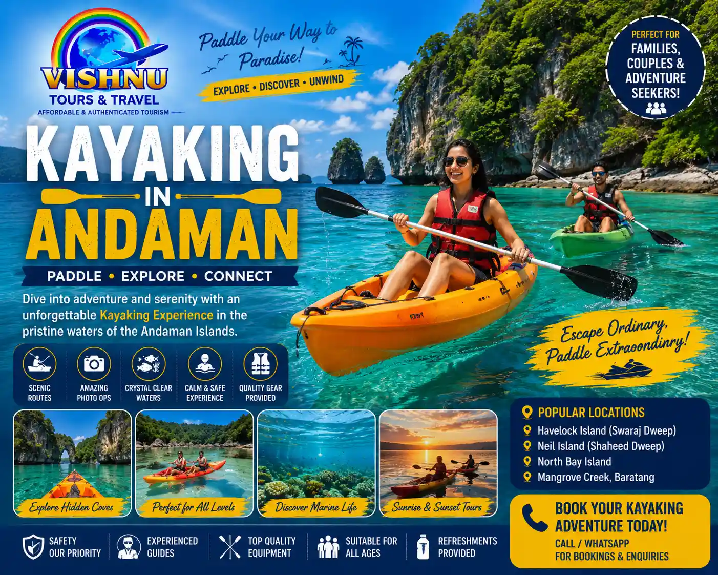 Kayaking Activity In Andaman