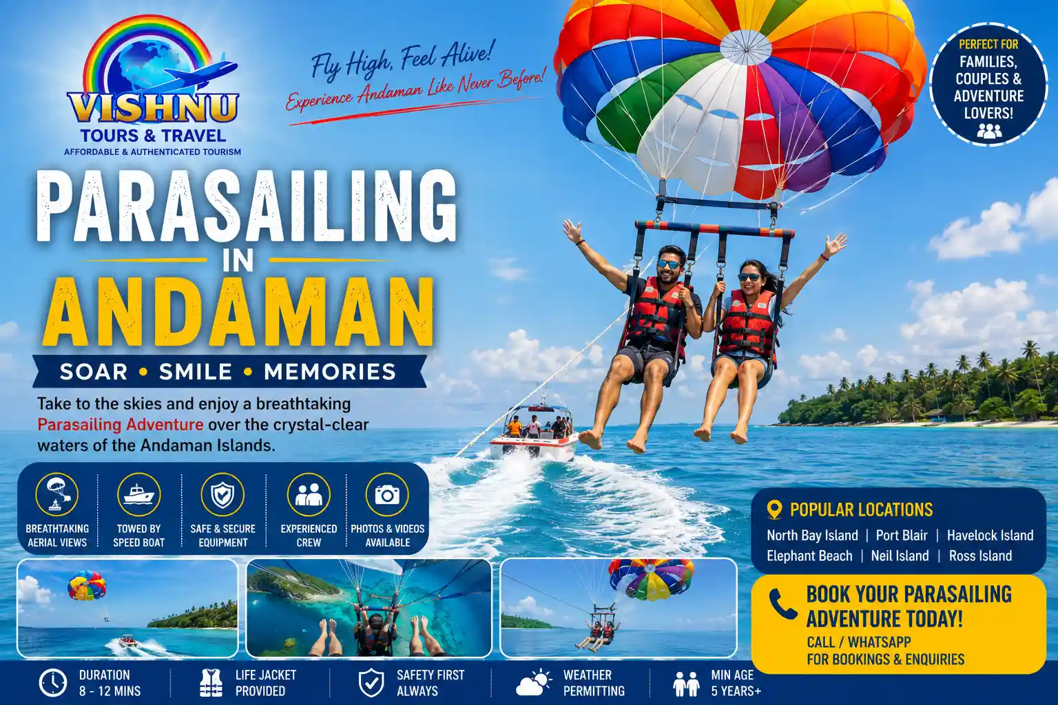 Parasailing Activity In Andaman
