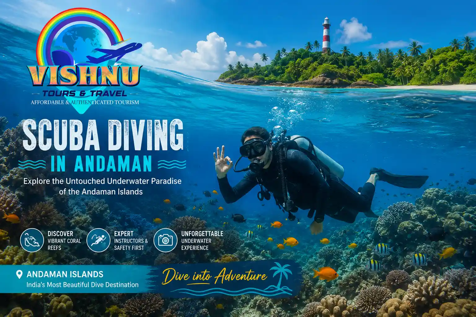 Scuba Diving Activity In Andaman