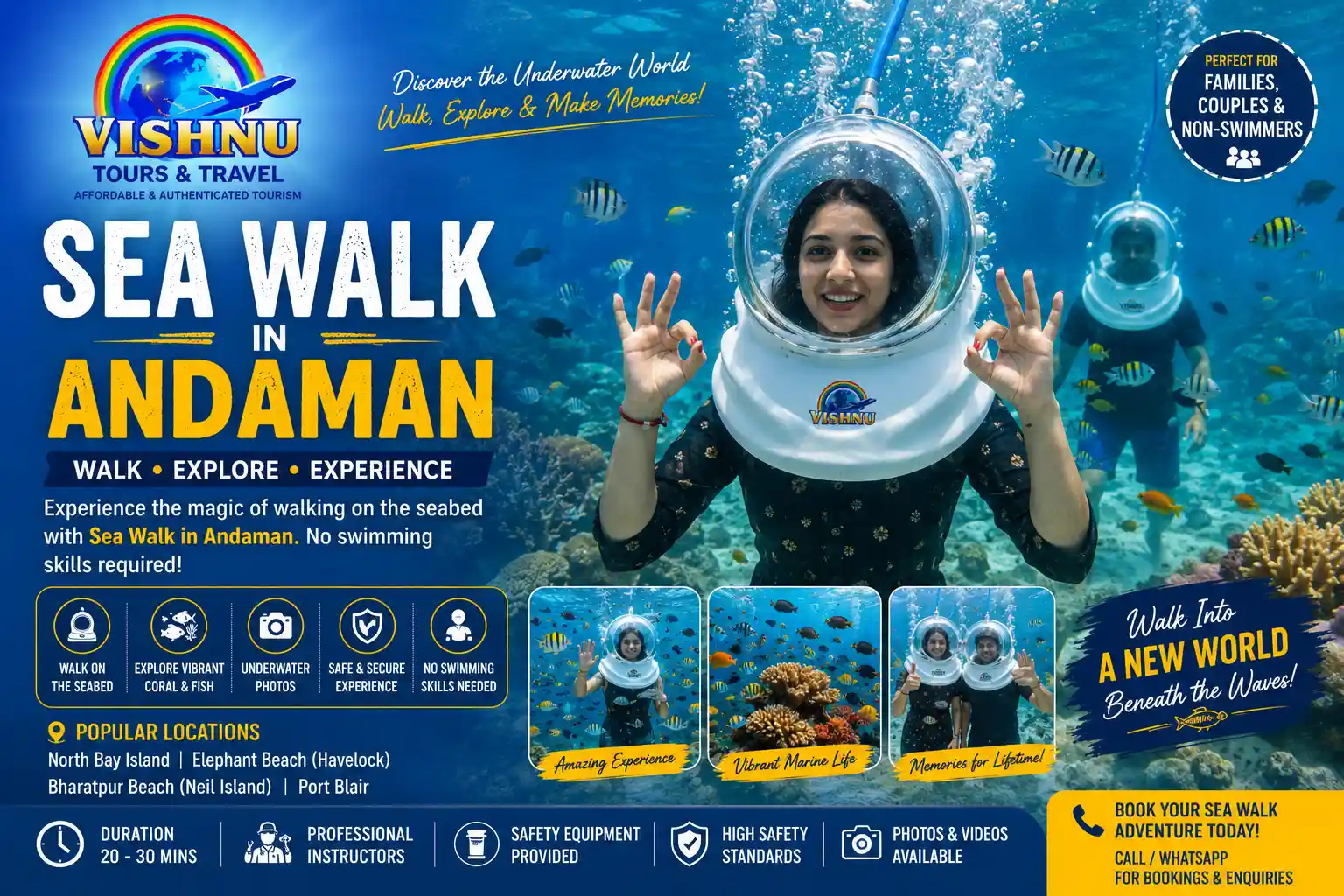 Sea Walk Activity In Andaman