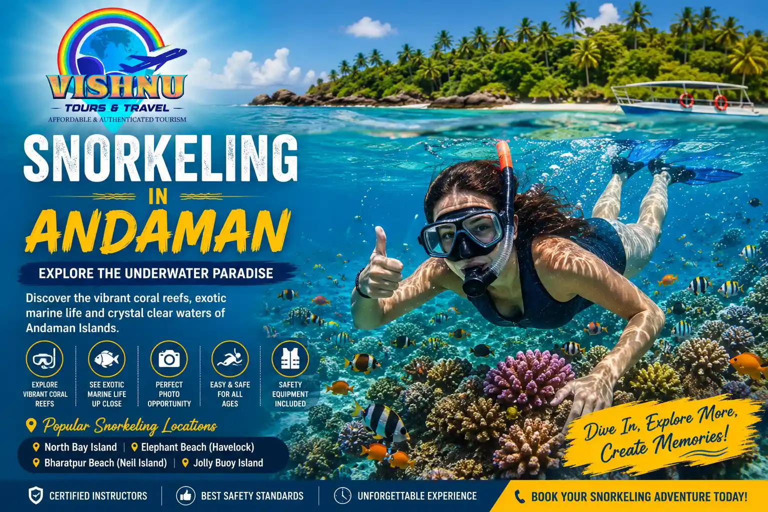 Snorkeling Activity In Andaman